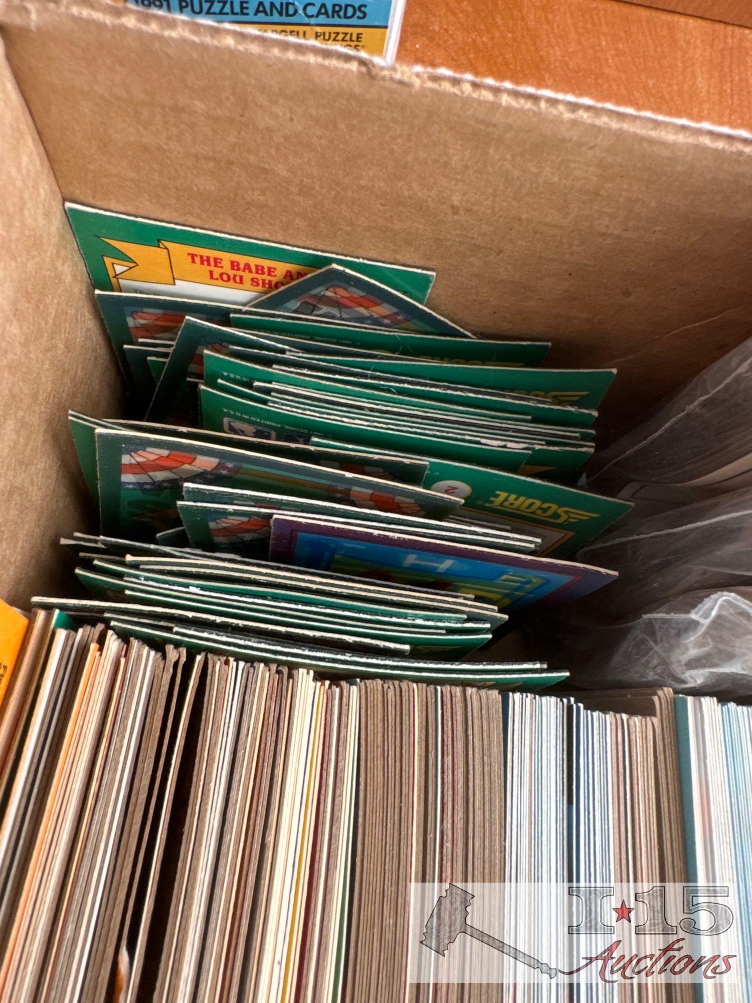 Over 2000 Baseball Cards