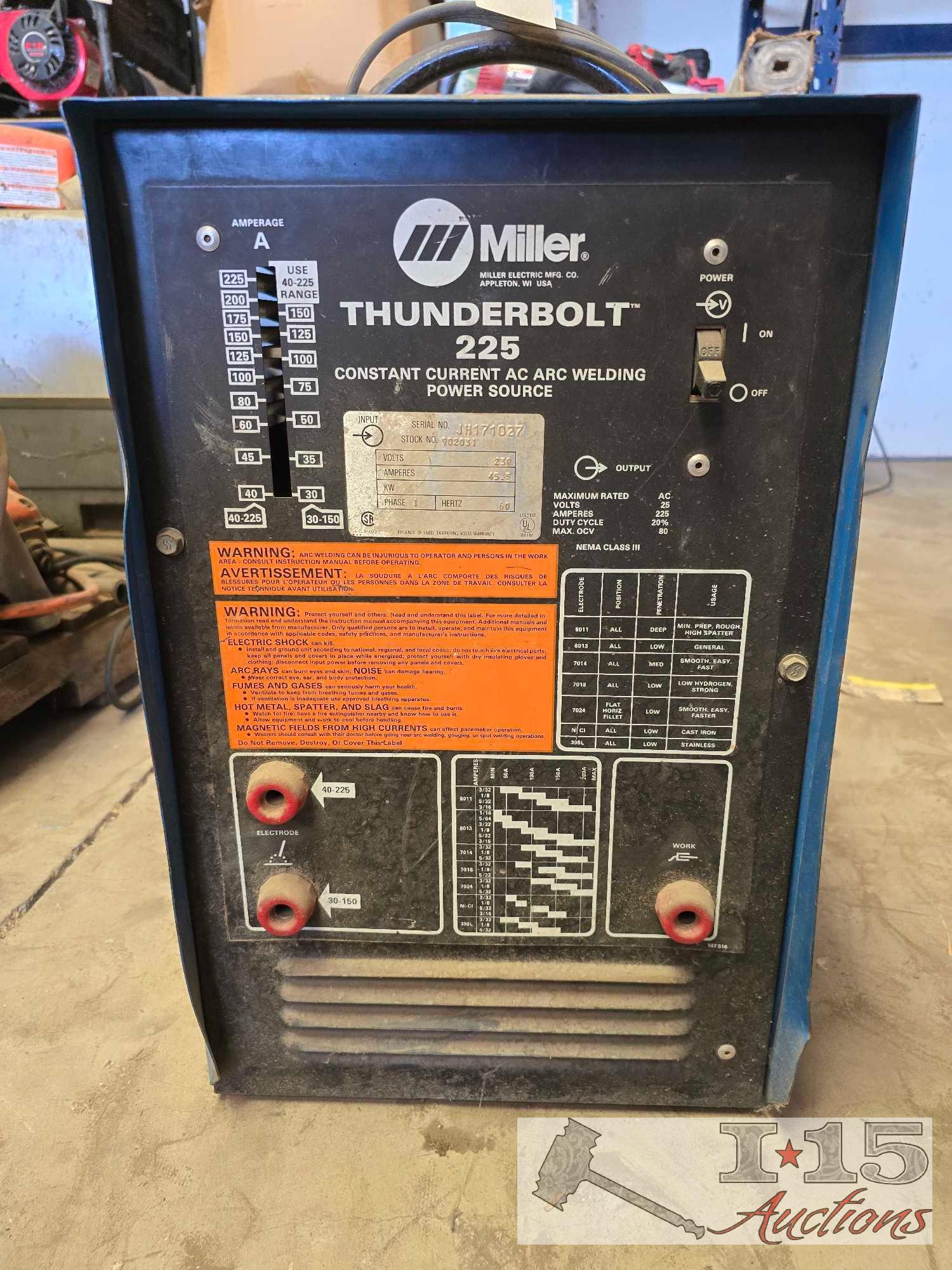 Miller Thunderbolt MIG Welder