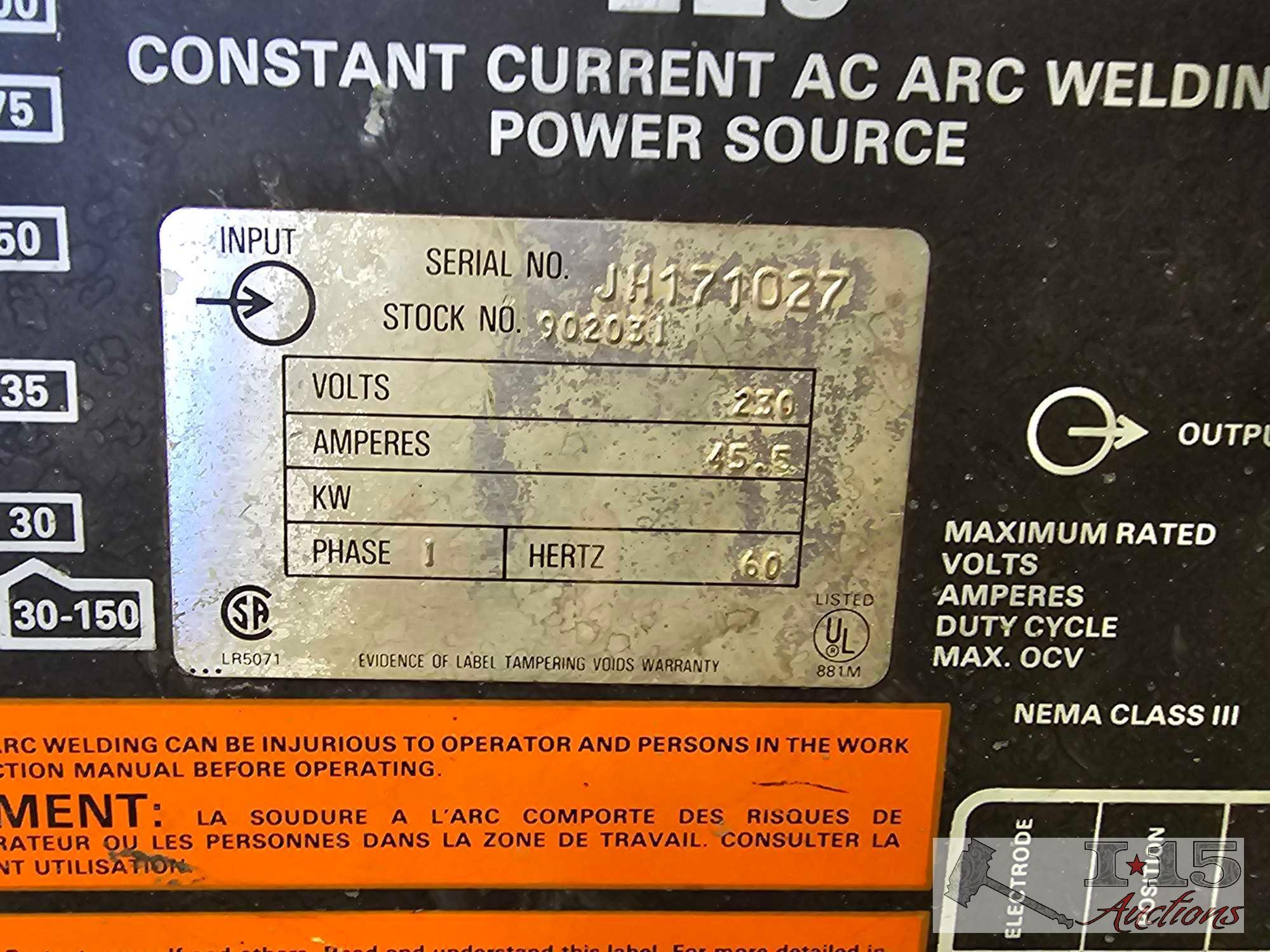Miller Thunderbolt MIG Welder