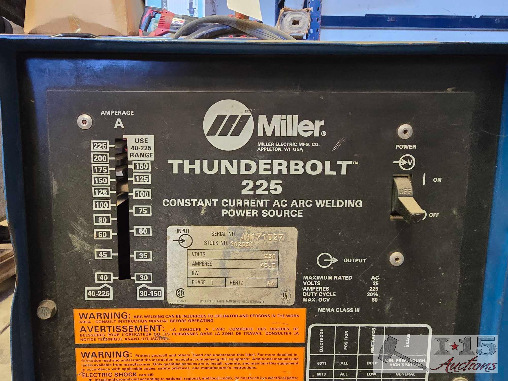 Miller Thunderbolt MIG Welder