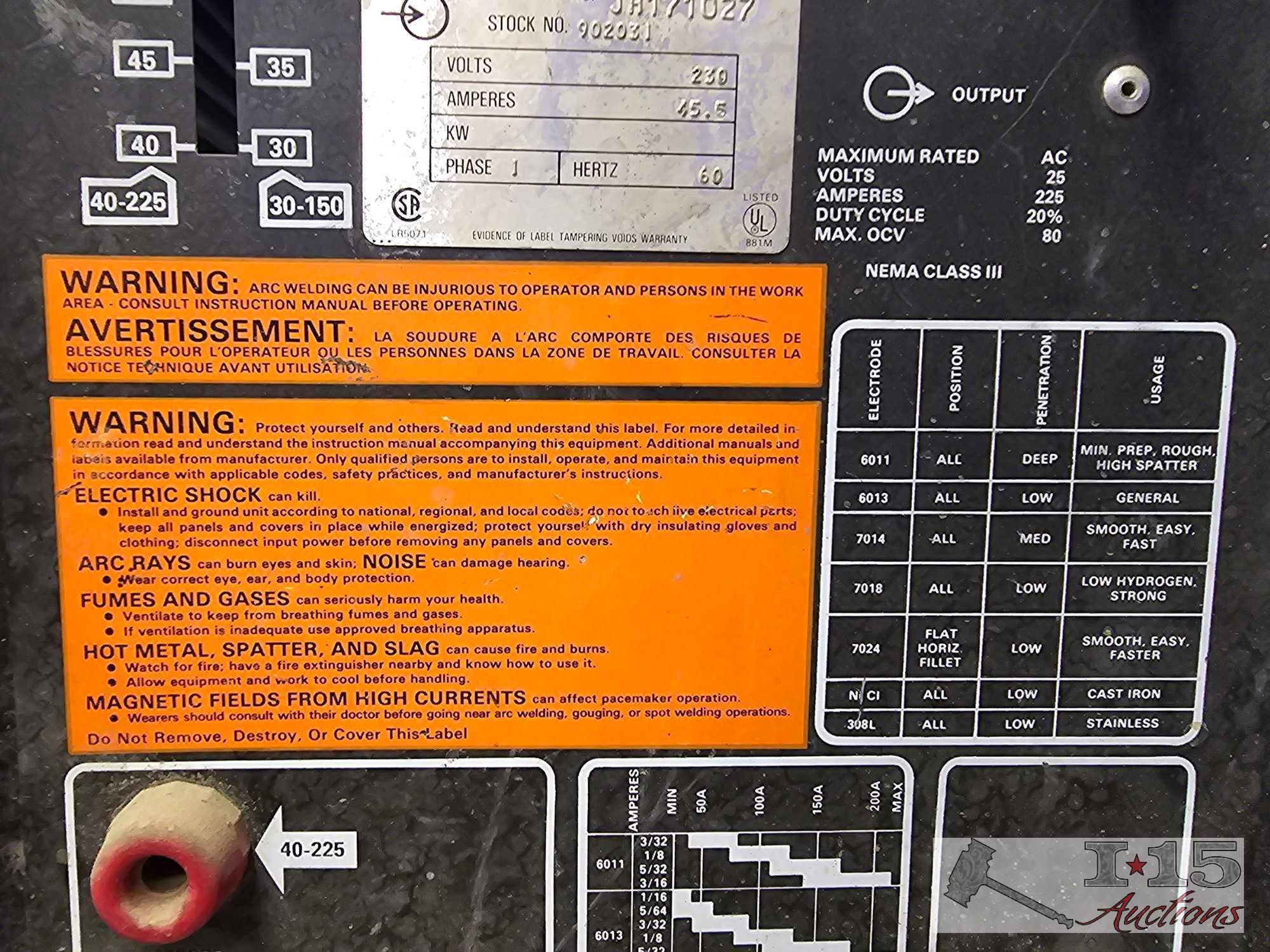 Miller Thunderbolt MIG Welder