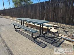 Metal Picnic Table