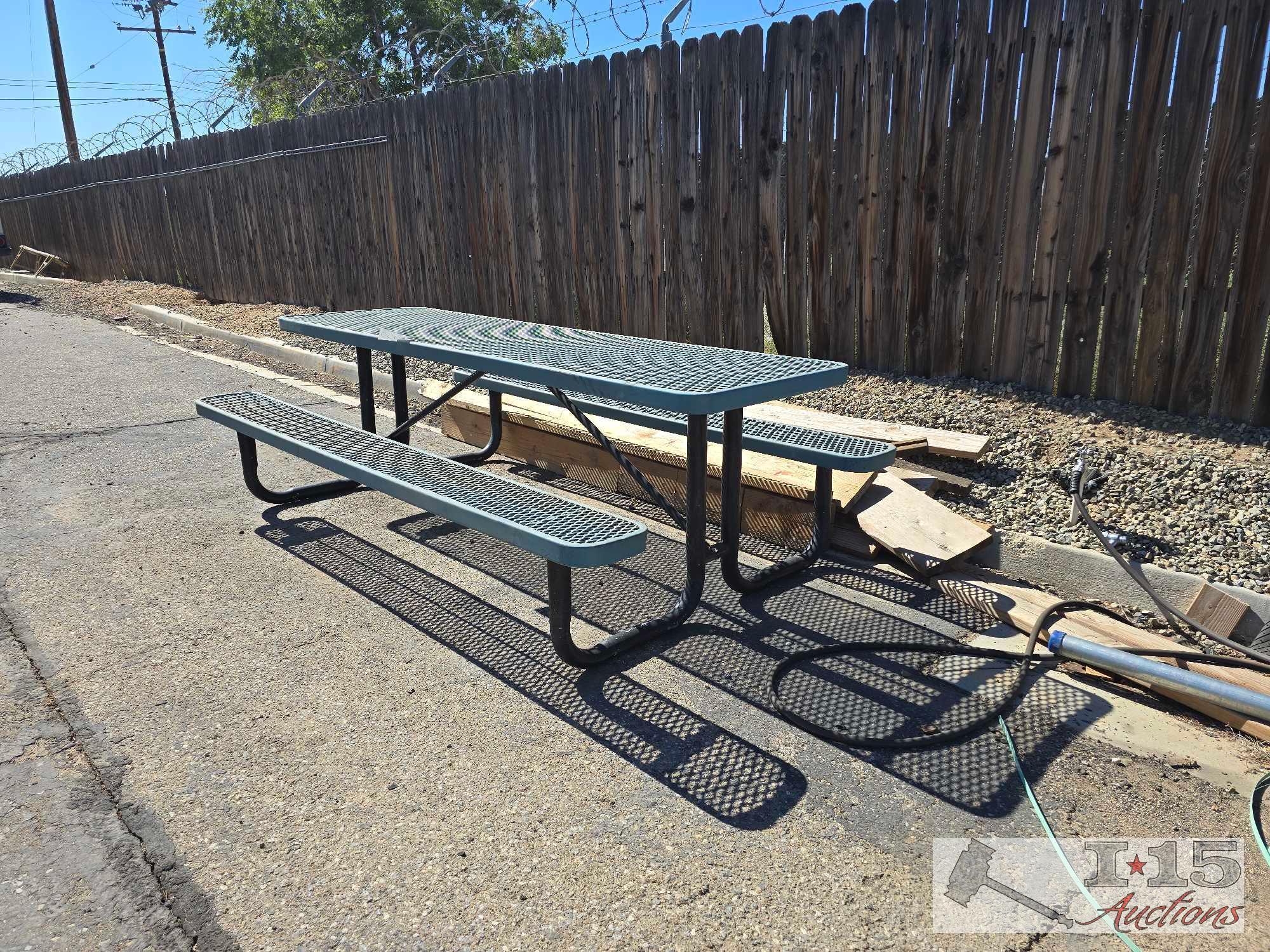 Metal Picnic Table