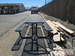 Metal Picnic Table