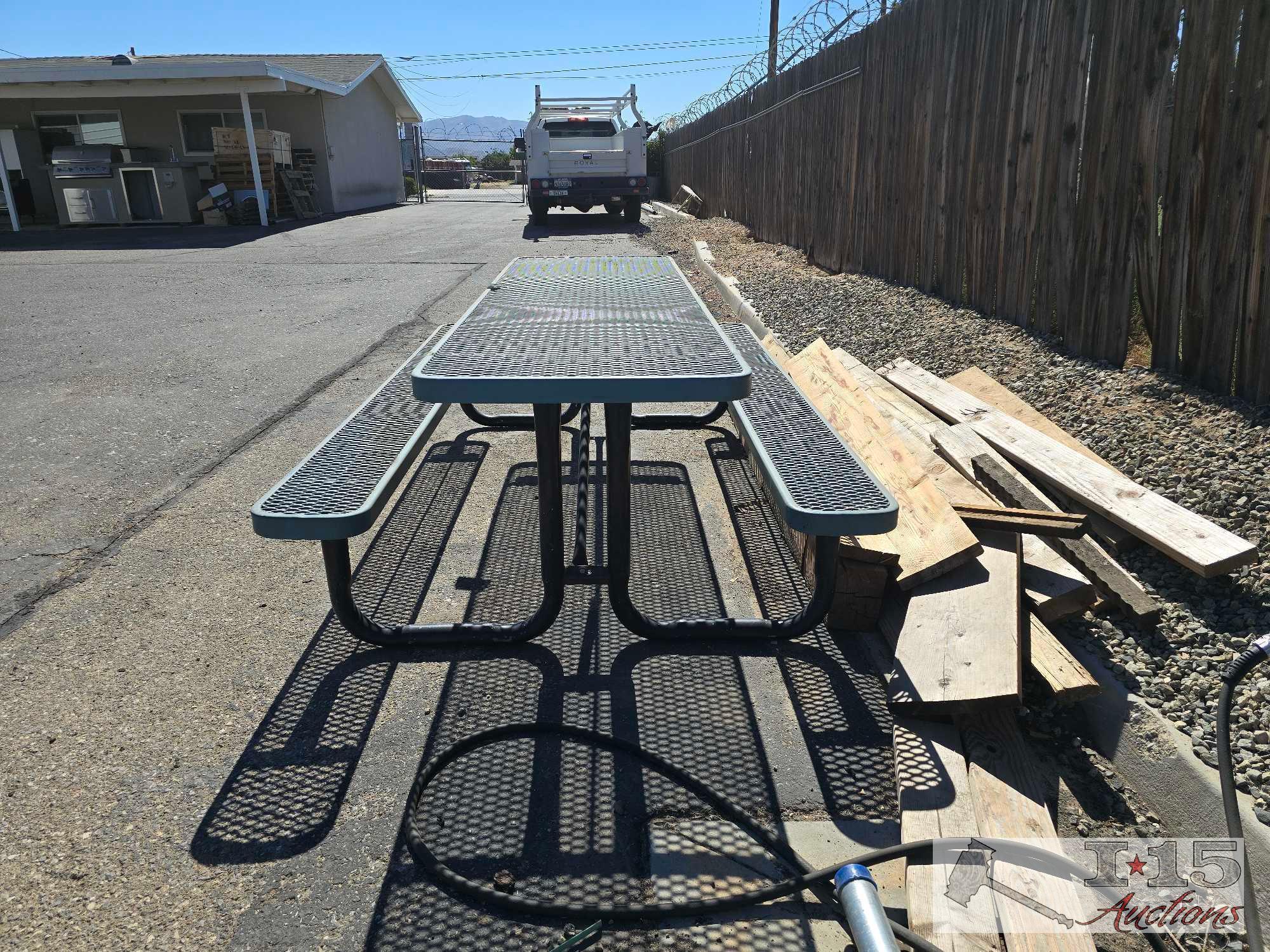 Metal Picnic Table