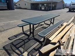 Metal Picnic Table