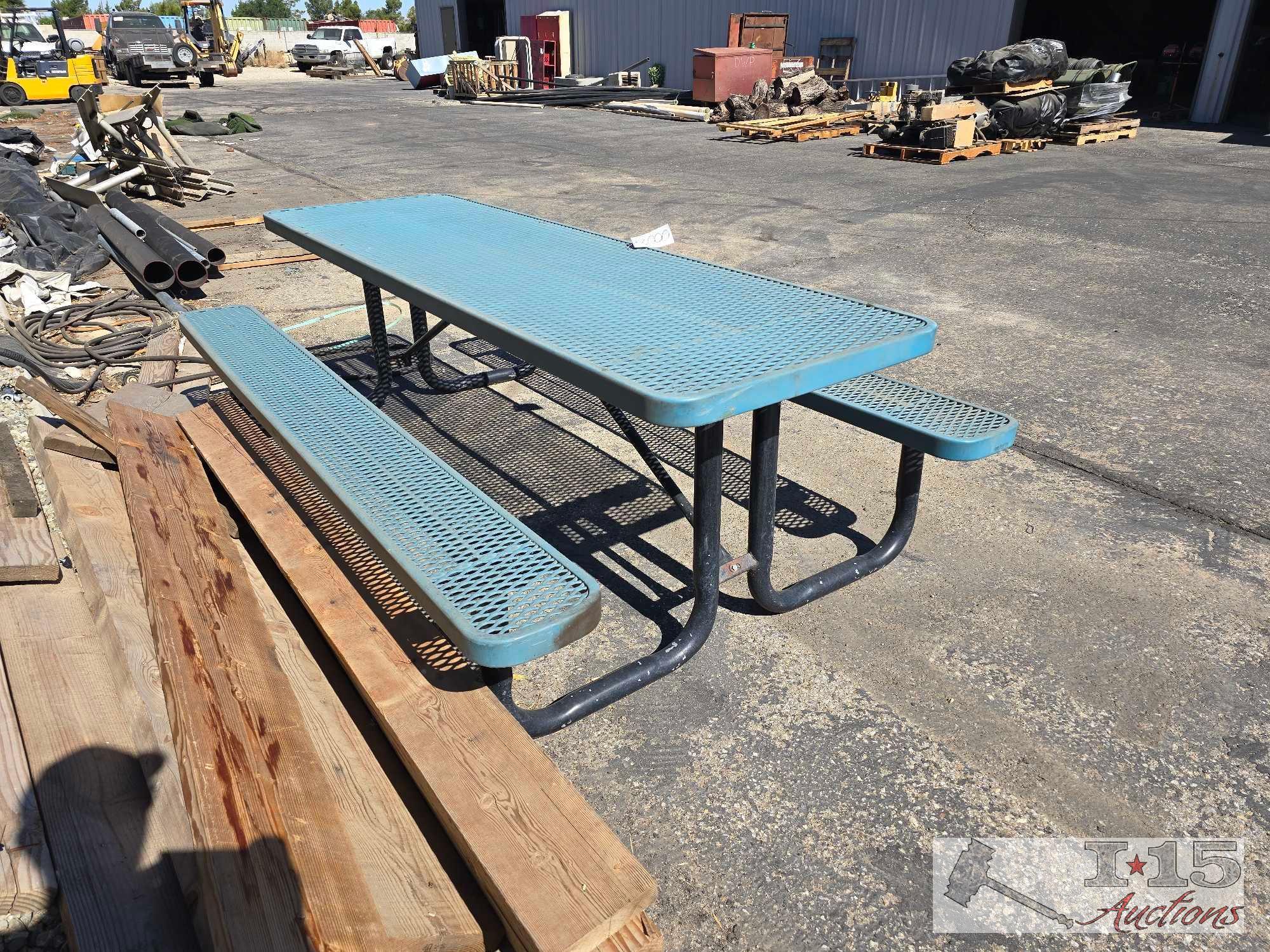 Metal Picnic Table