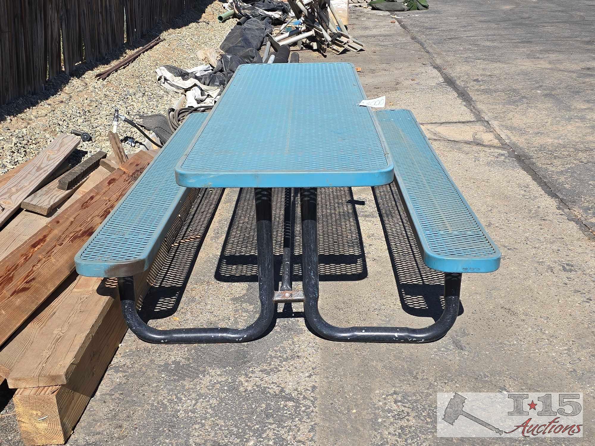 Metal Picnic Table