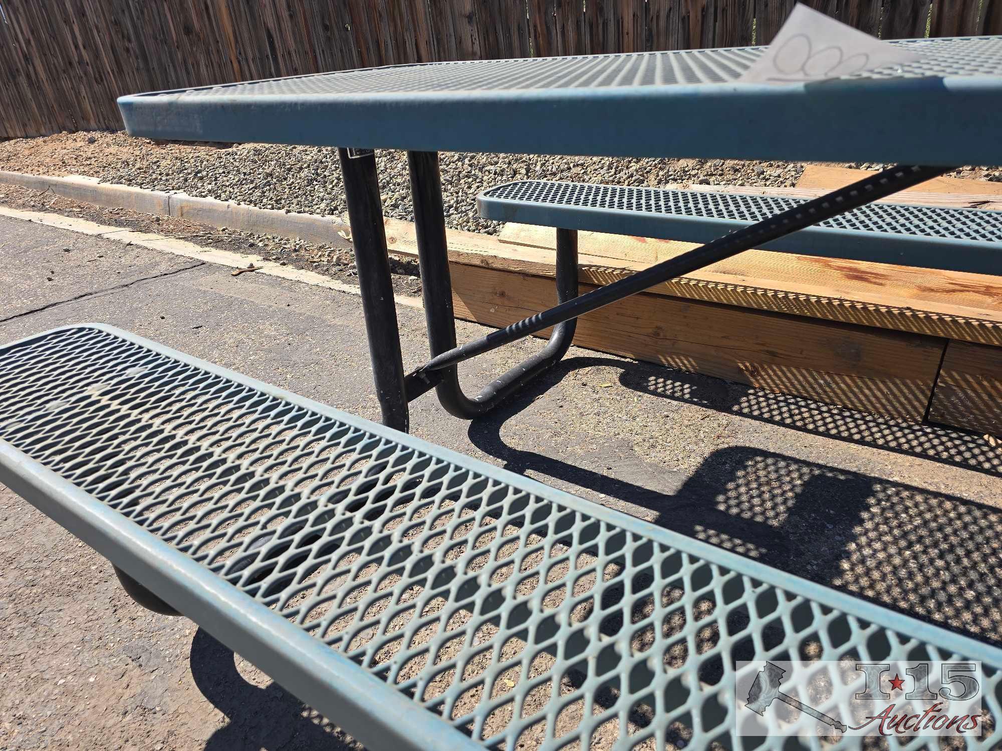 Metal Picnic Table