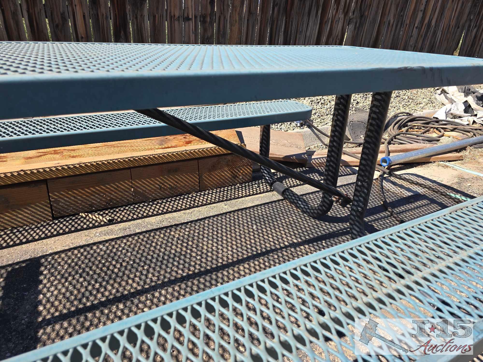 Metal Picnic Table