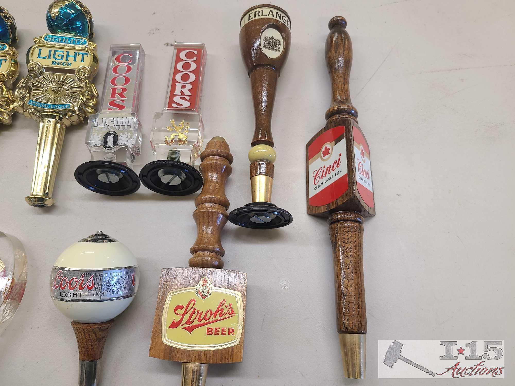 (15) Beer Tap Handles