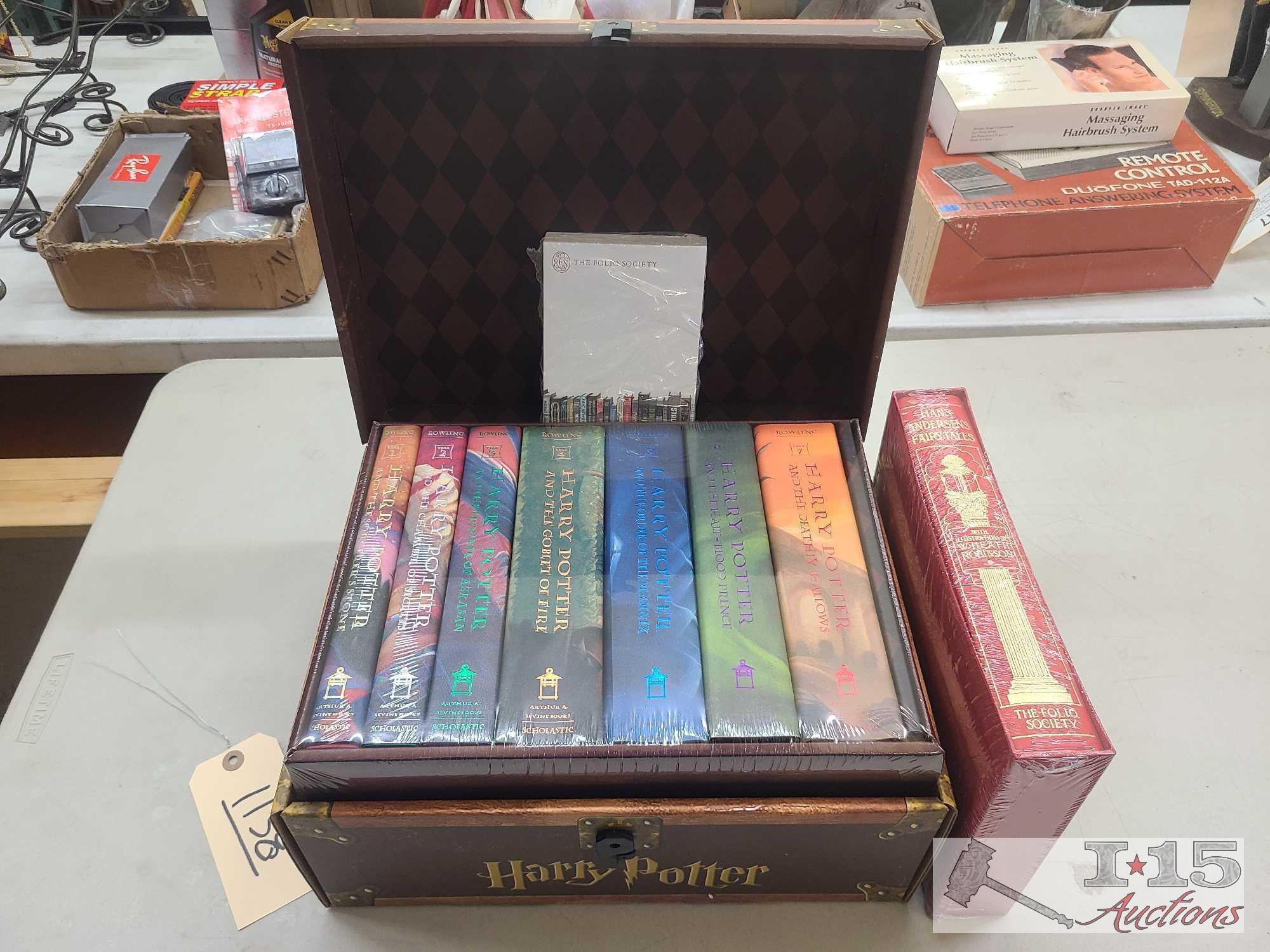 Complete Harry Potter Book Set and Hans Andersen's Fairy Tales