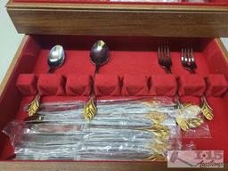 Cambridge Stainless Steel Silverware Set with Box