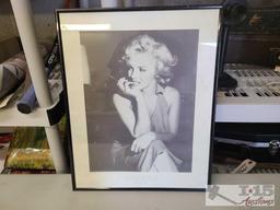 Framed Marilyn Monroe Art Print