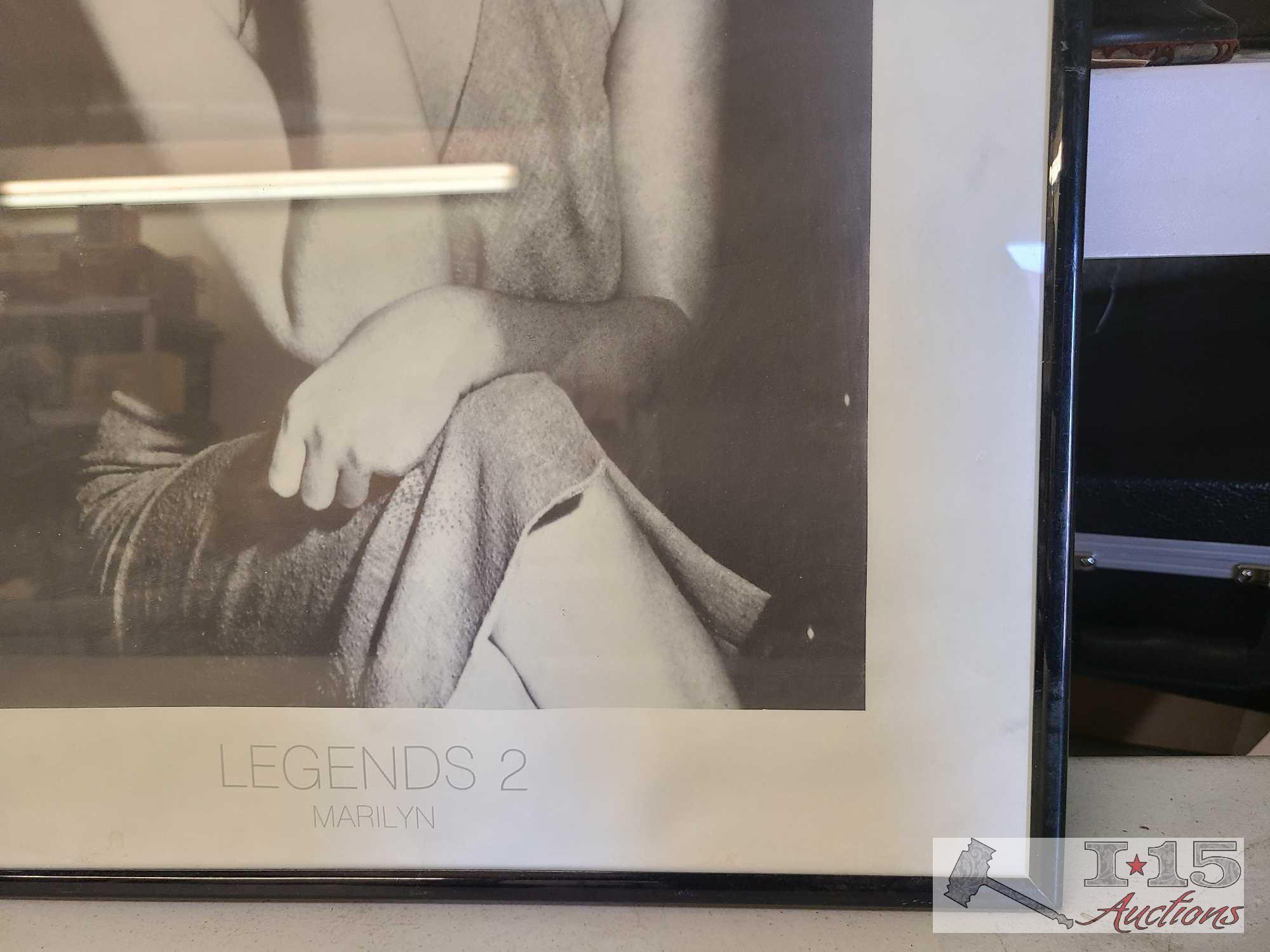 Framed Marilyn Monroe Art Print