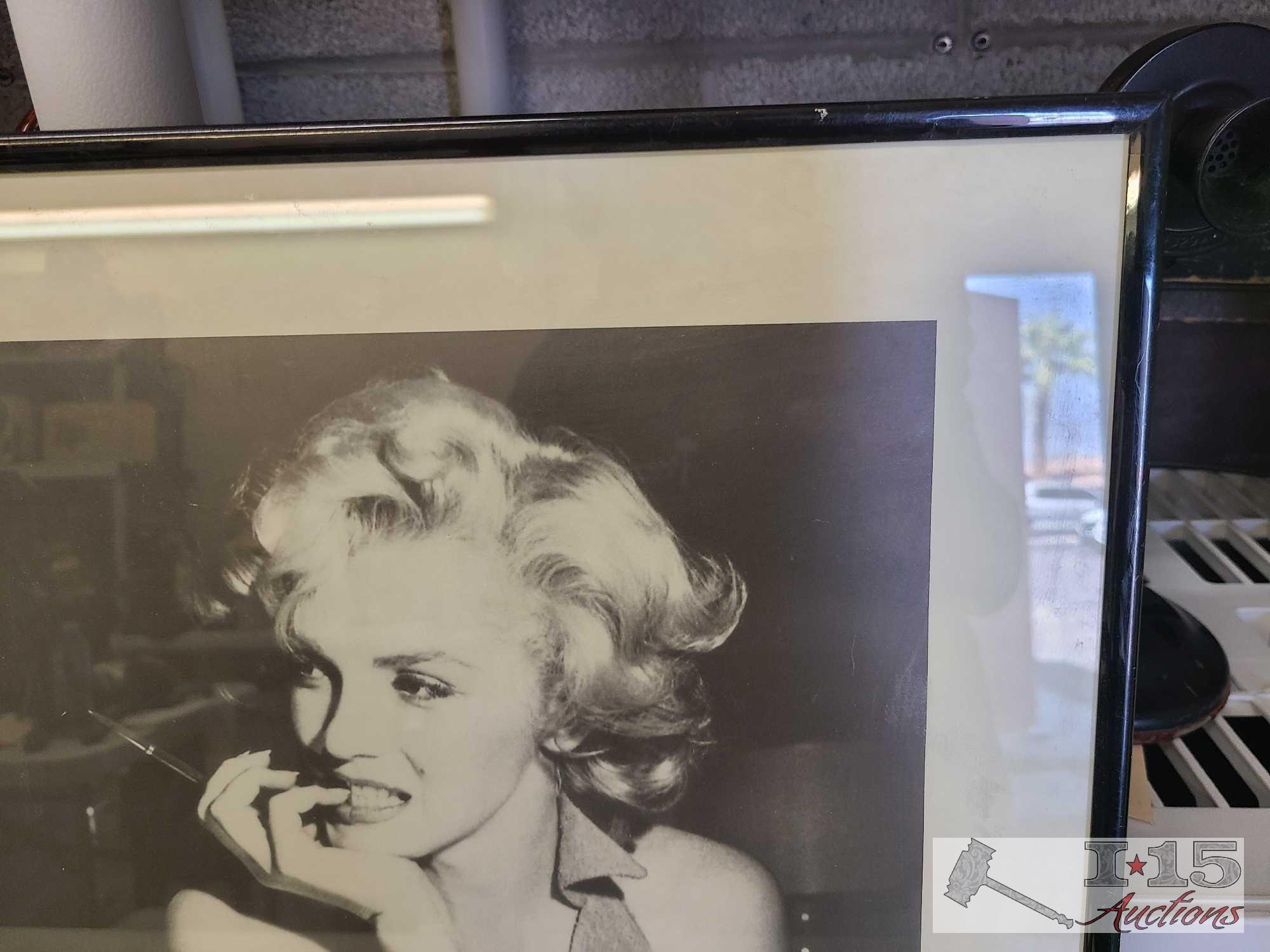 Framed Marilyn Monroe Art Print