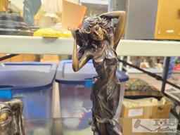 3 Bronze Statues