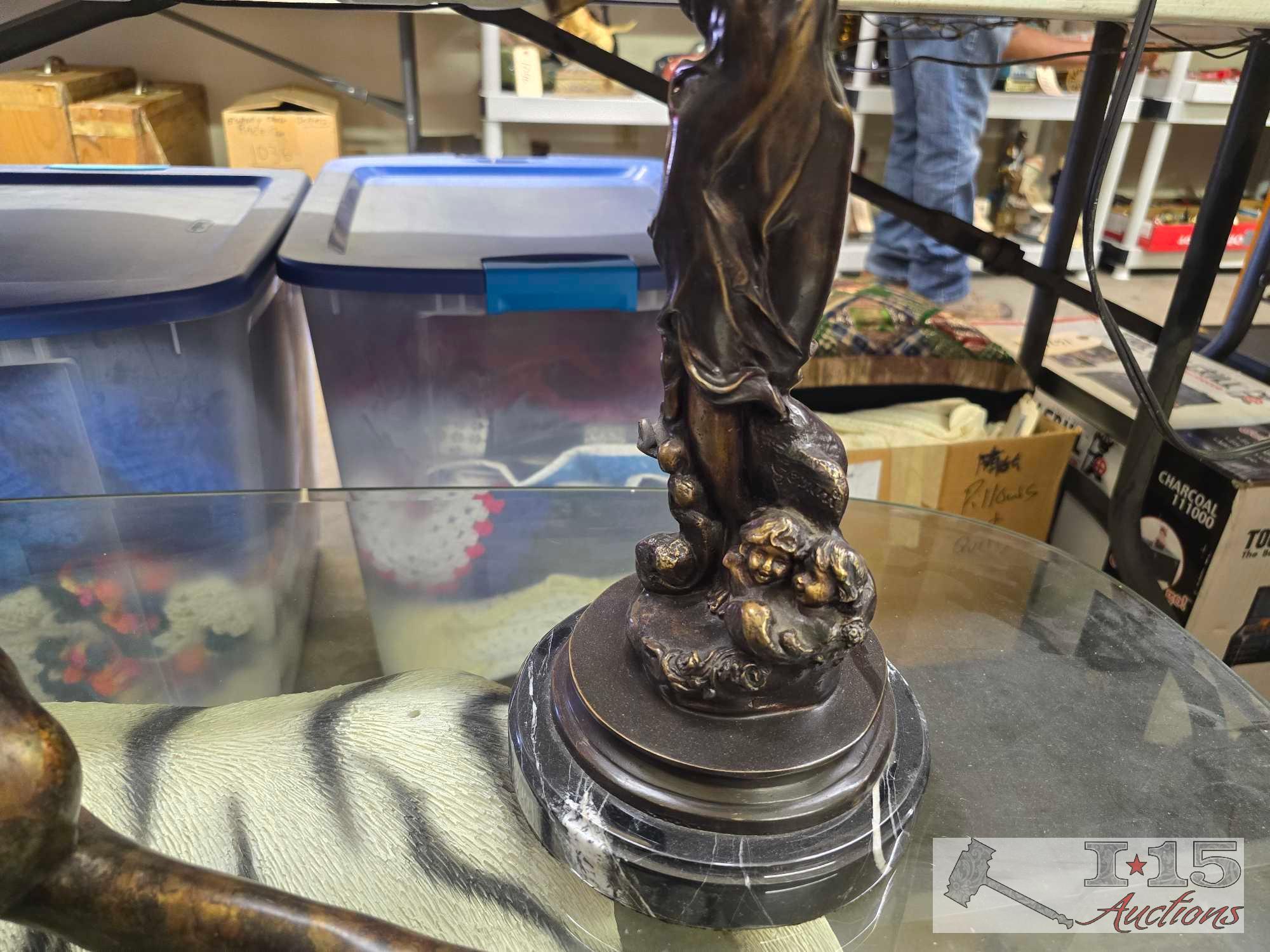 3 Bronze Statues