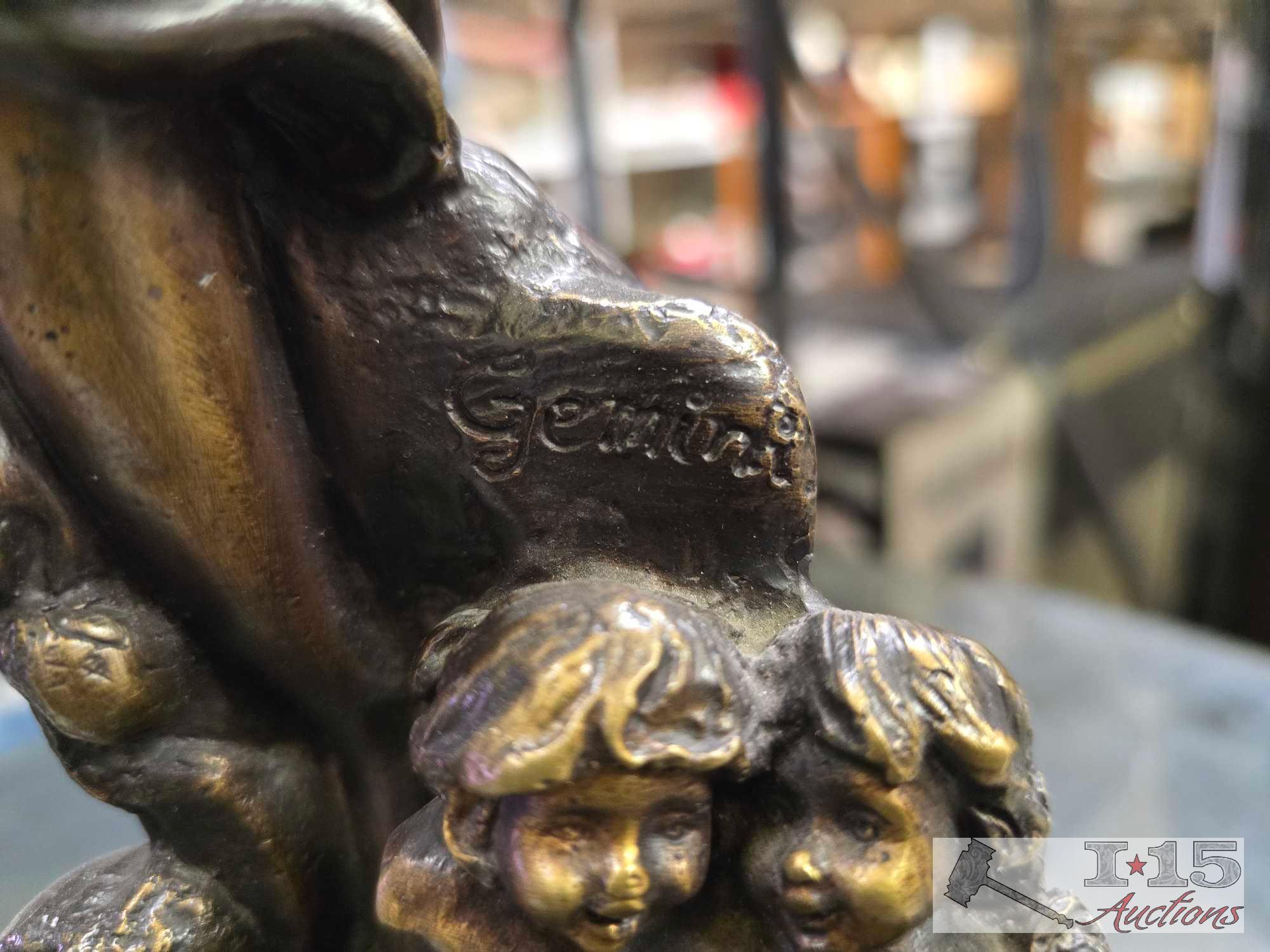 3 Bronze Statues