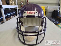 Riddle Replica Autographed Minnesota Vikings Helmet