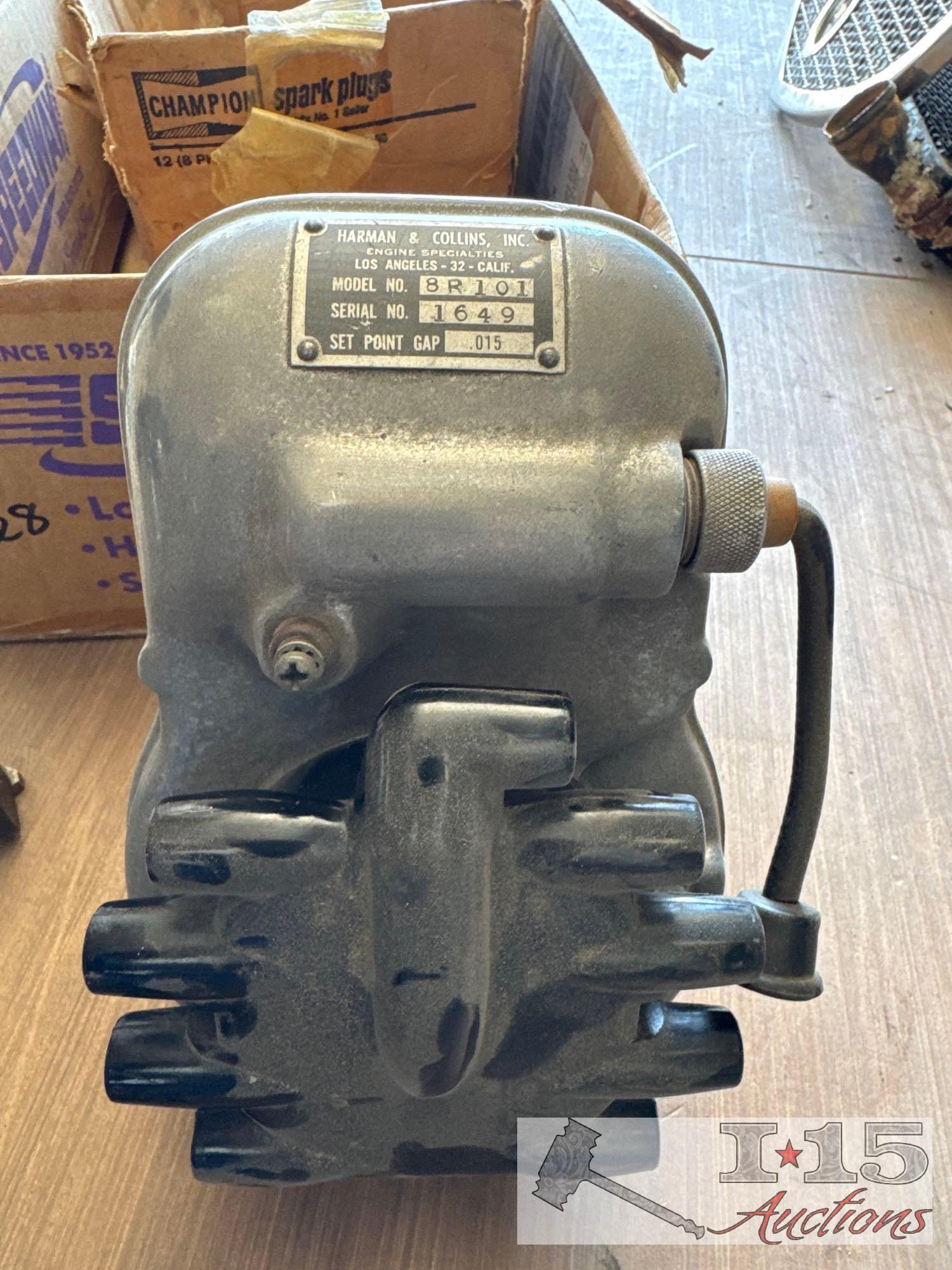 (3) Distributors (1) Water Pump