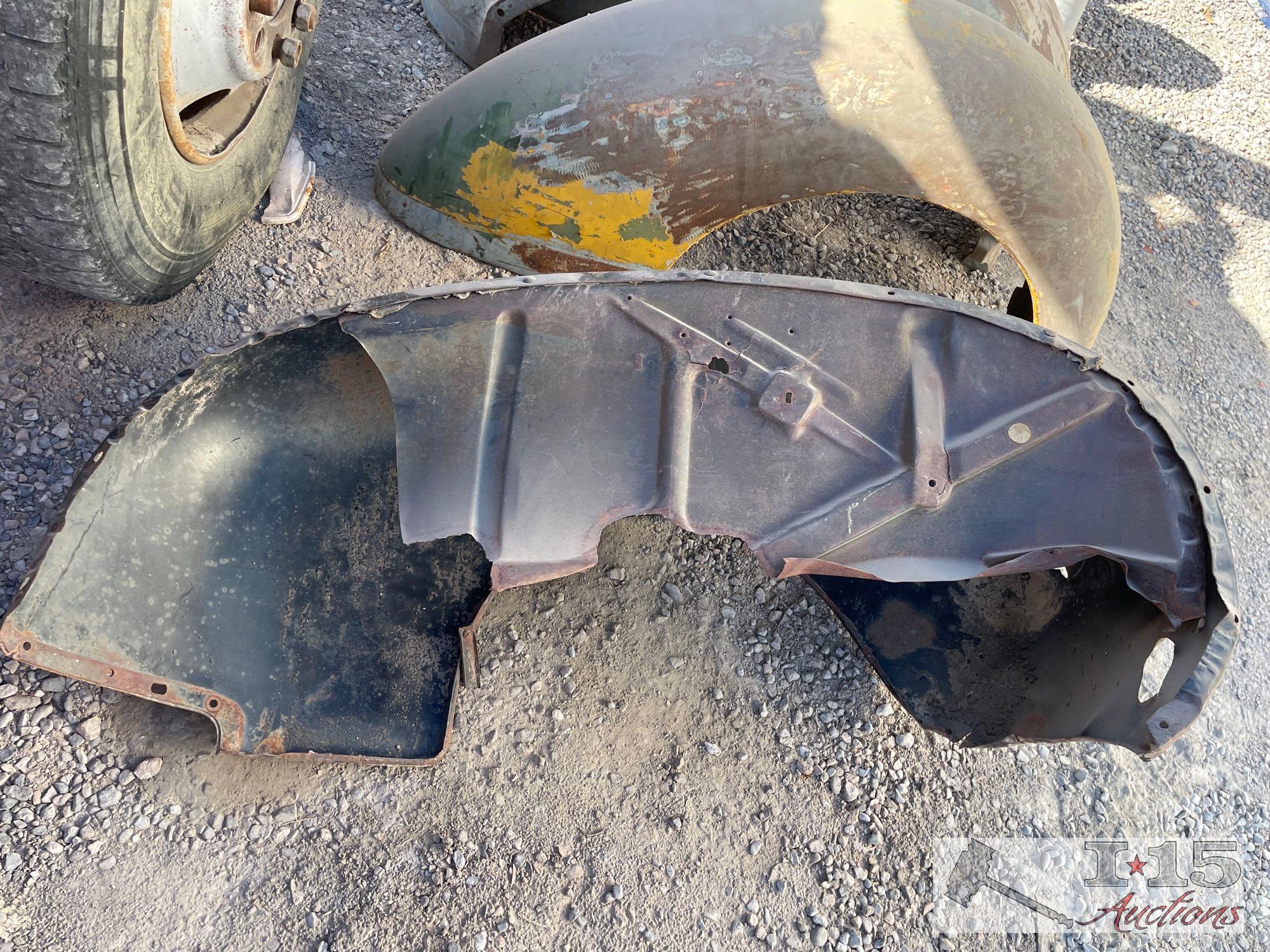Pair of Early Model Ford Front Fenders