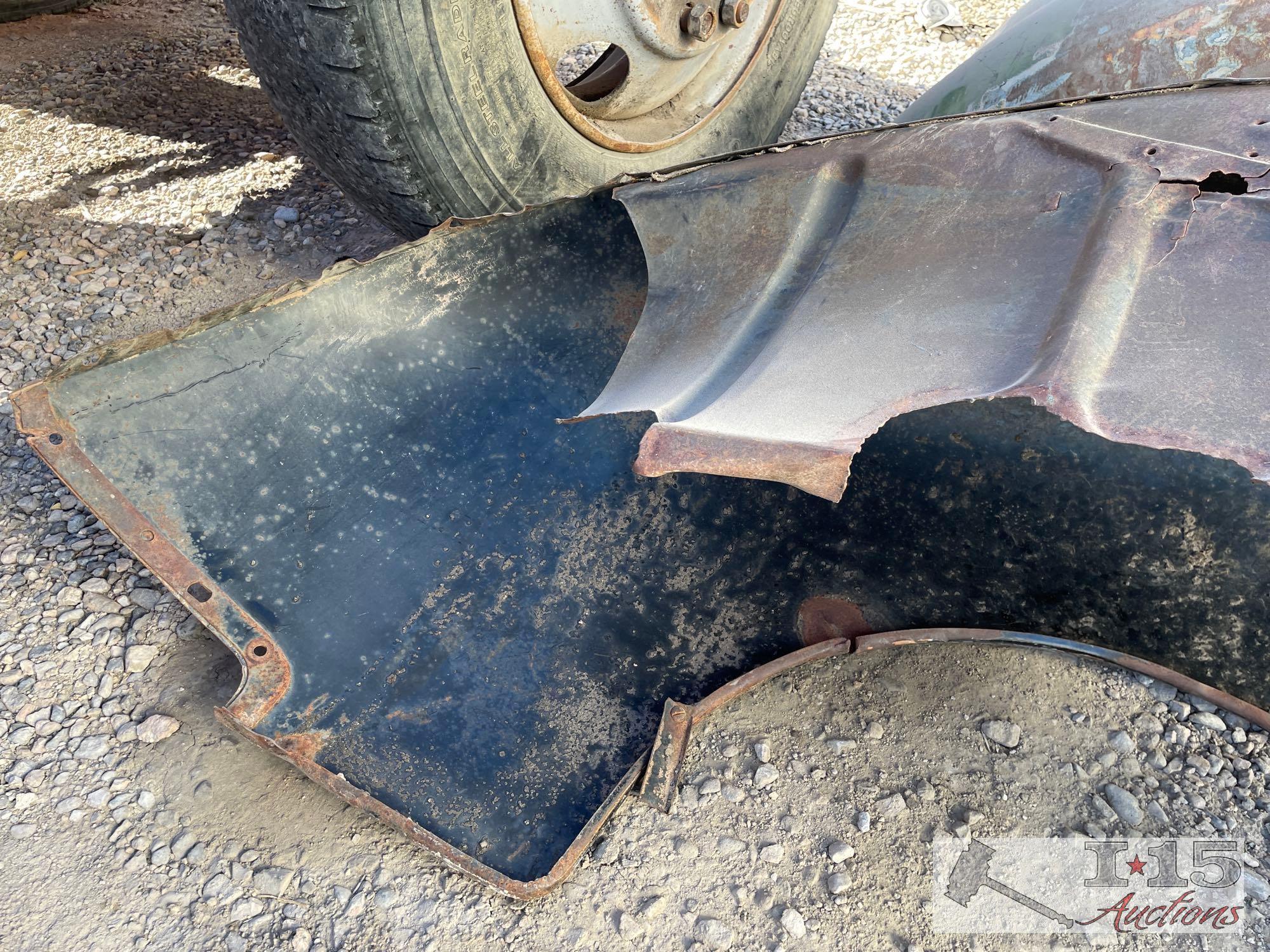 Pair of Early Model Ford Front Fenders