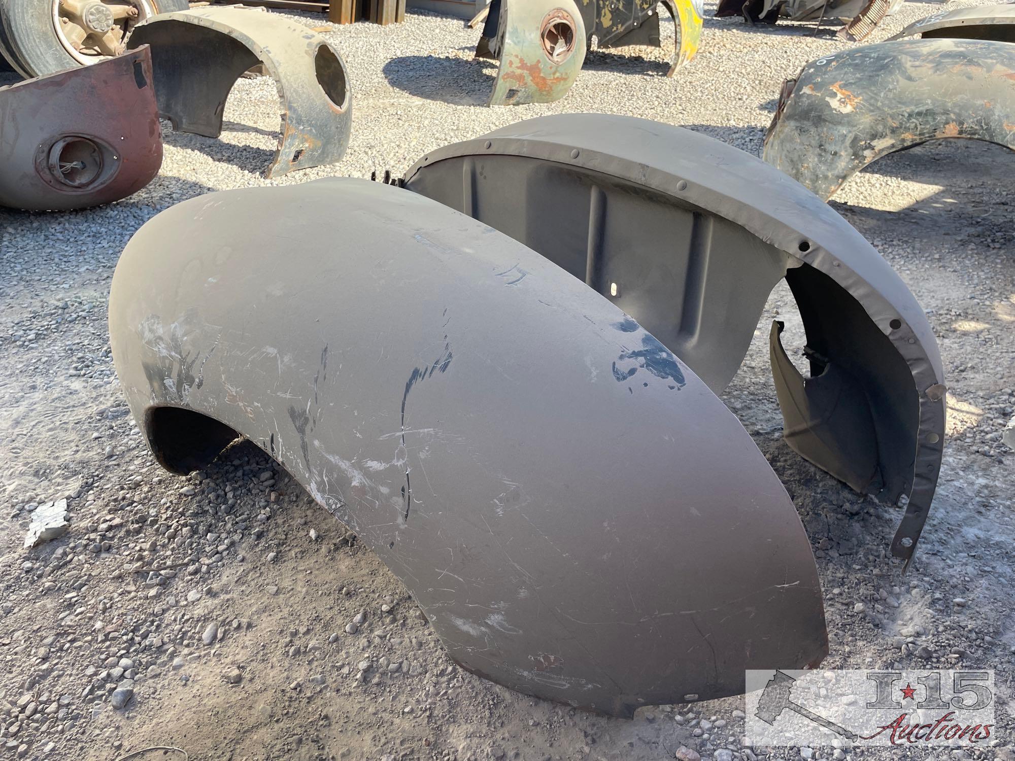 Pair of Early Model Ford Front Fenders