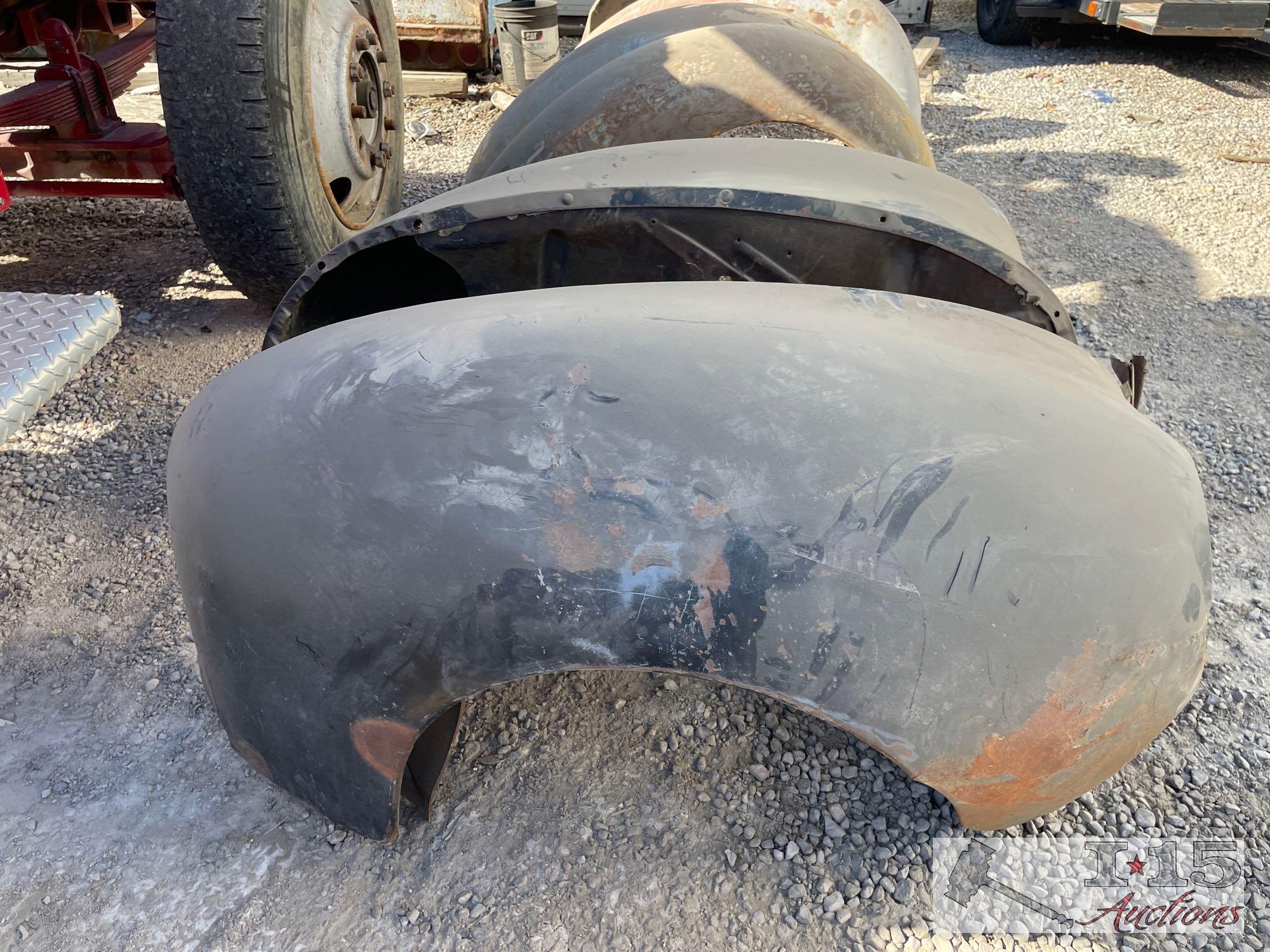 Pair of Early Model Ford Front Fenders