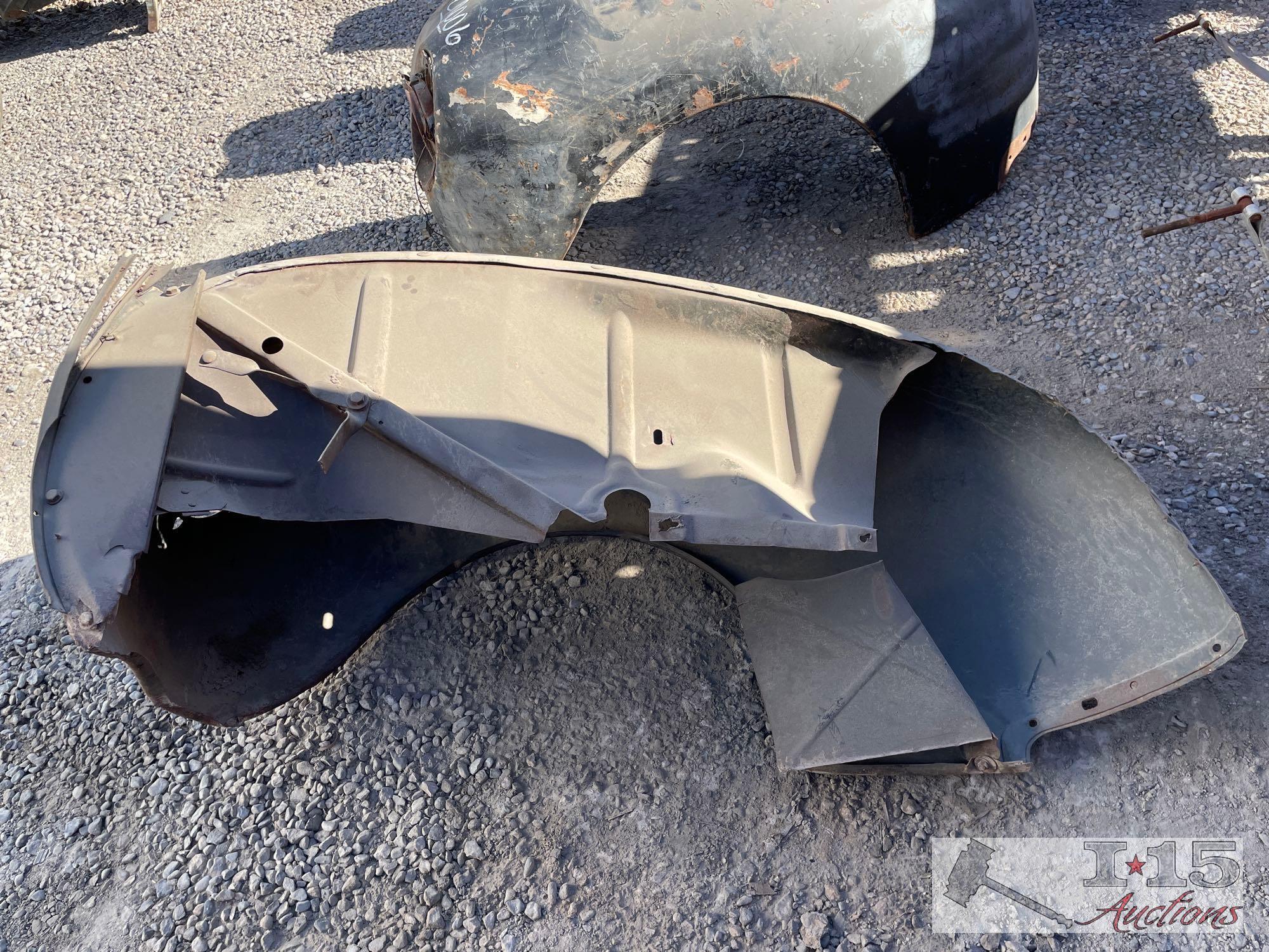 Pair of Early Model Ford Front Fenders
