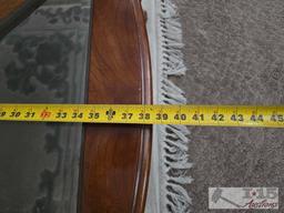 (2) Glass Top Coffee Tables