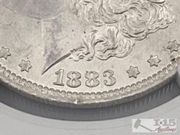 1882-P & 1883-O Morgan Silver Dollar