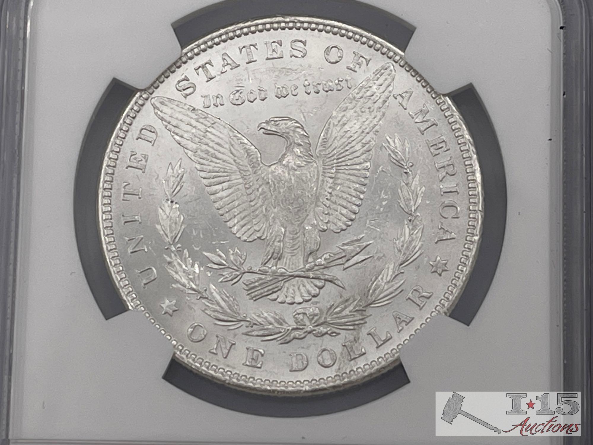 1882-P & 1883-O Morgan Silver Dollar