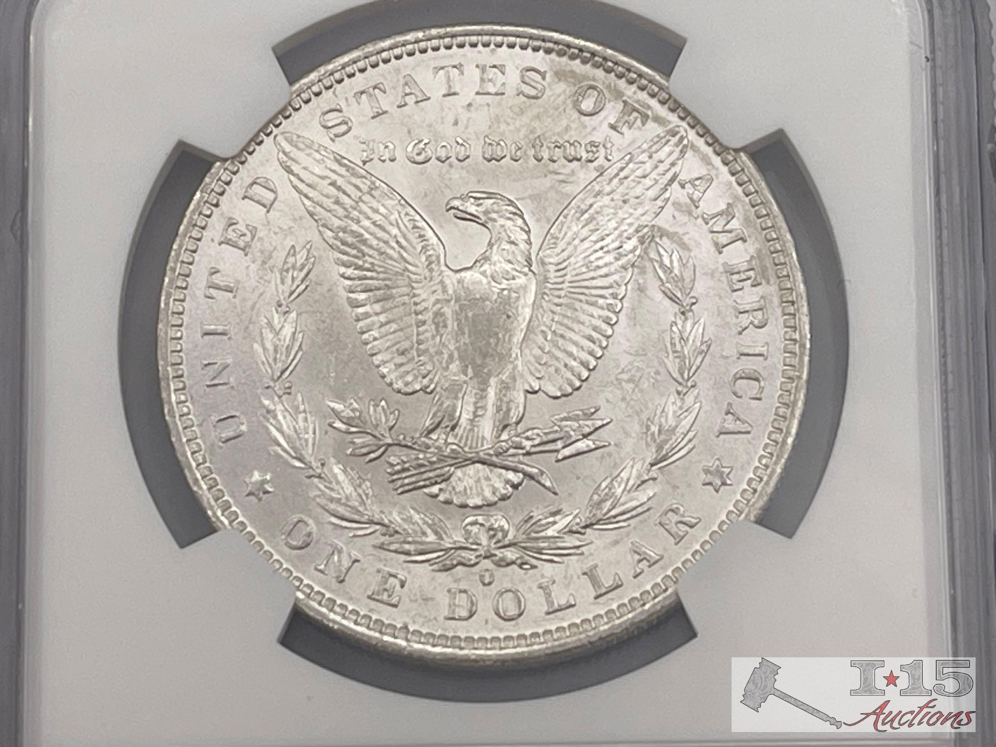 1882-P & 1883-O Morgan Silver Dollar