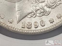 1896-P & 1888-P Morgan Silver Dollar