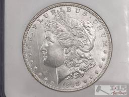 1896-P & 1888-P Morgan Silver Dollar
