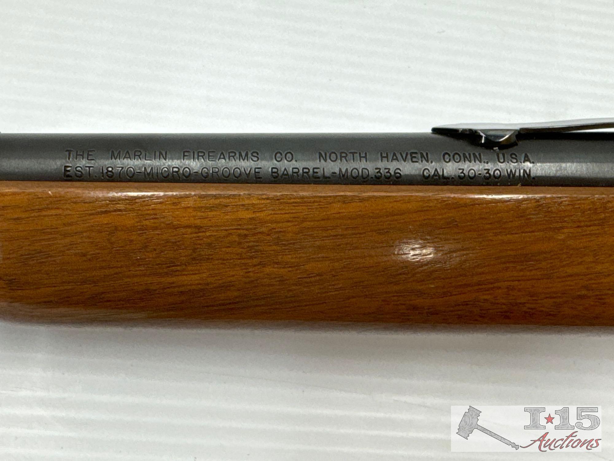 Marlin 336 .30-30win Lever Action Rifle