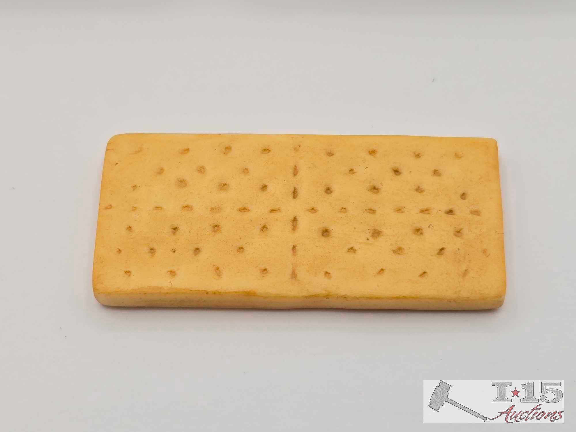 Honey Maid Crackers Nabisco PHB Collection Porcelain Hinged Box with Cracker Trinket