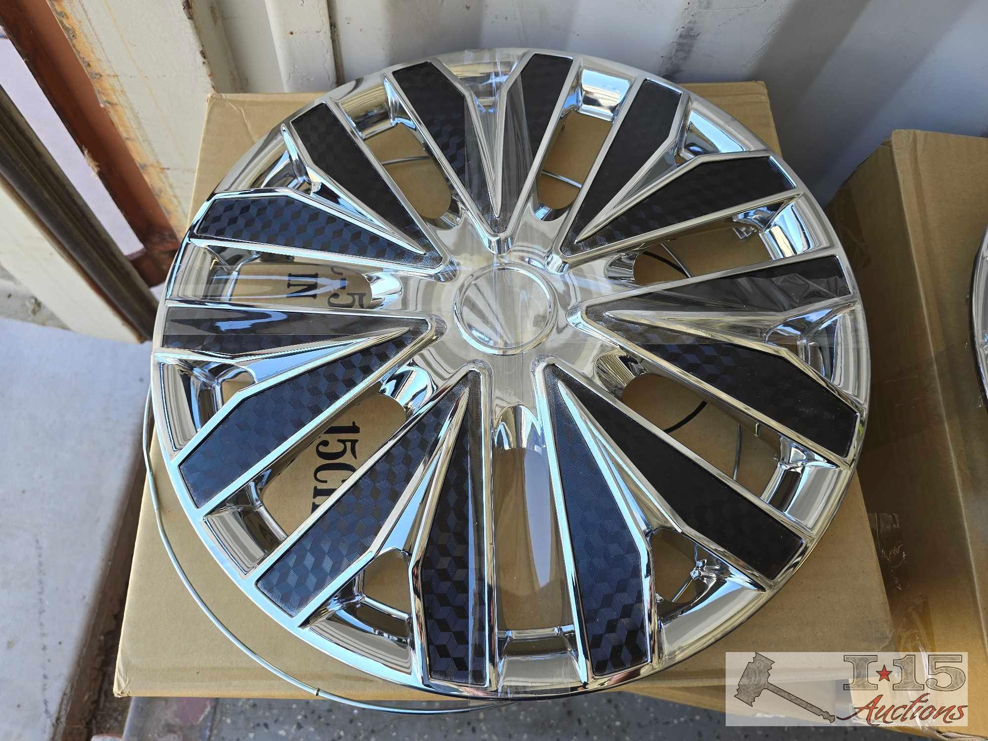 (8) Sets of Hub Caps