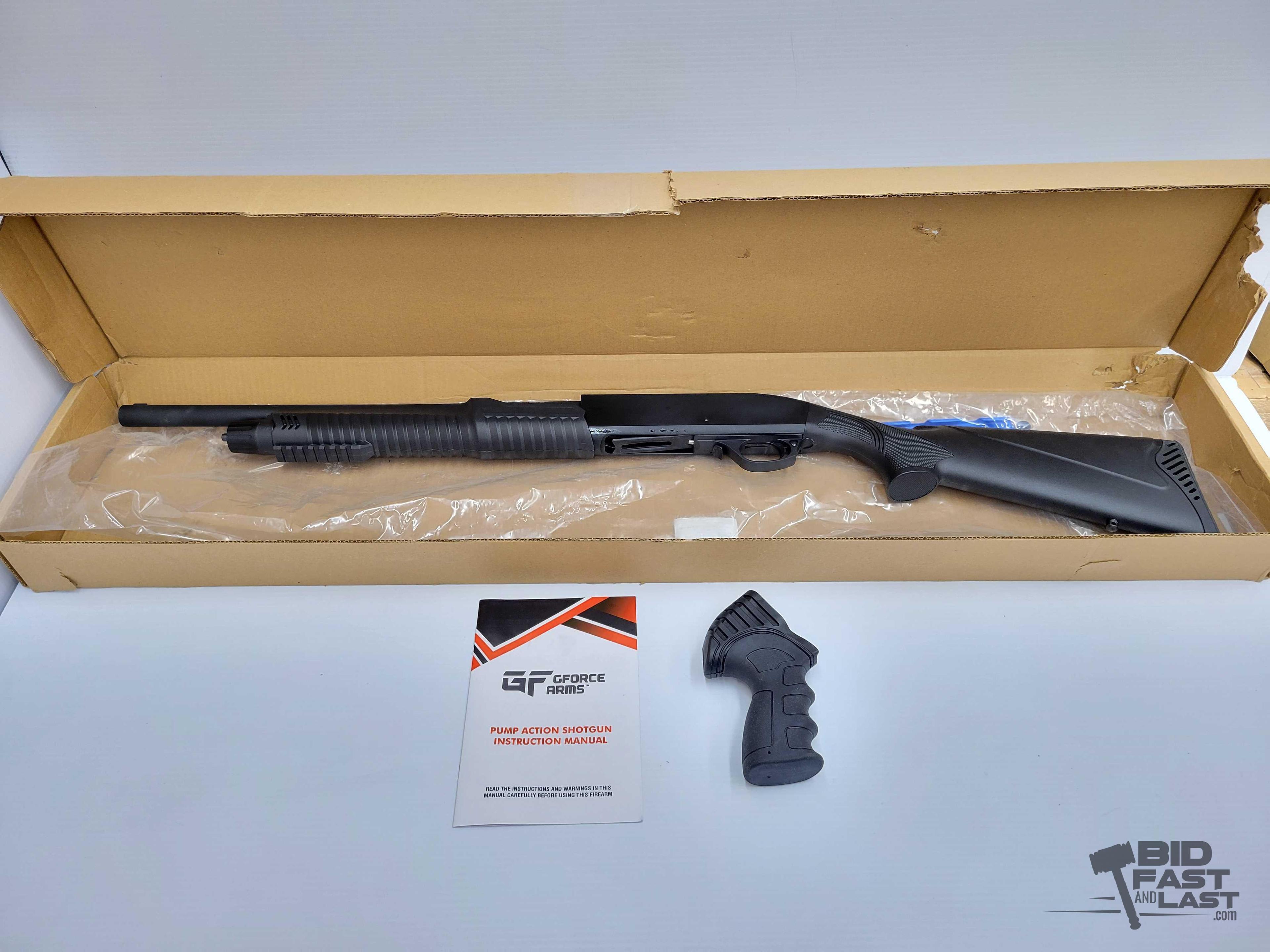 GForce GF3P 12 GA Pump-Action Shotgun