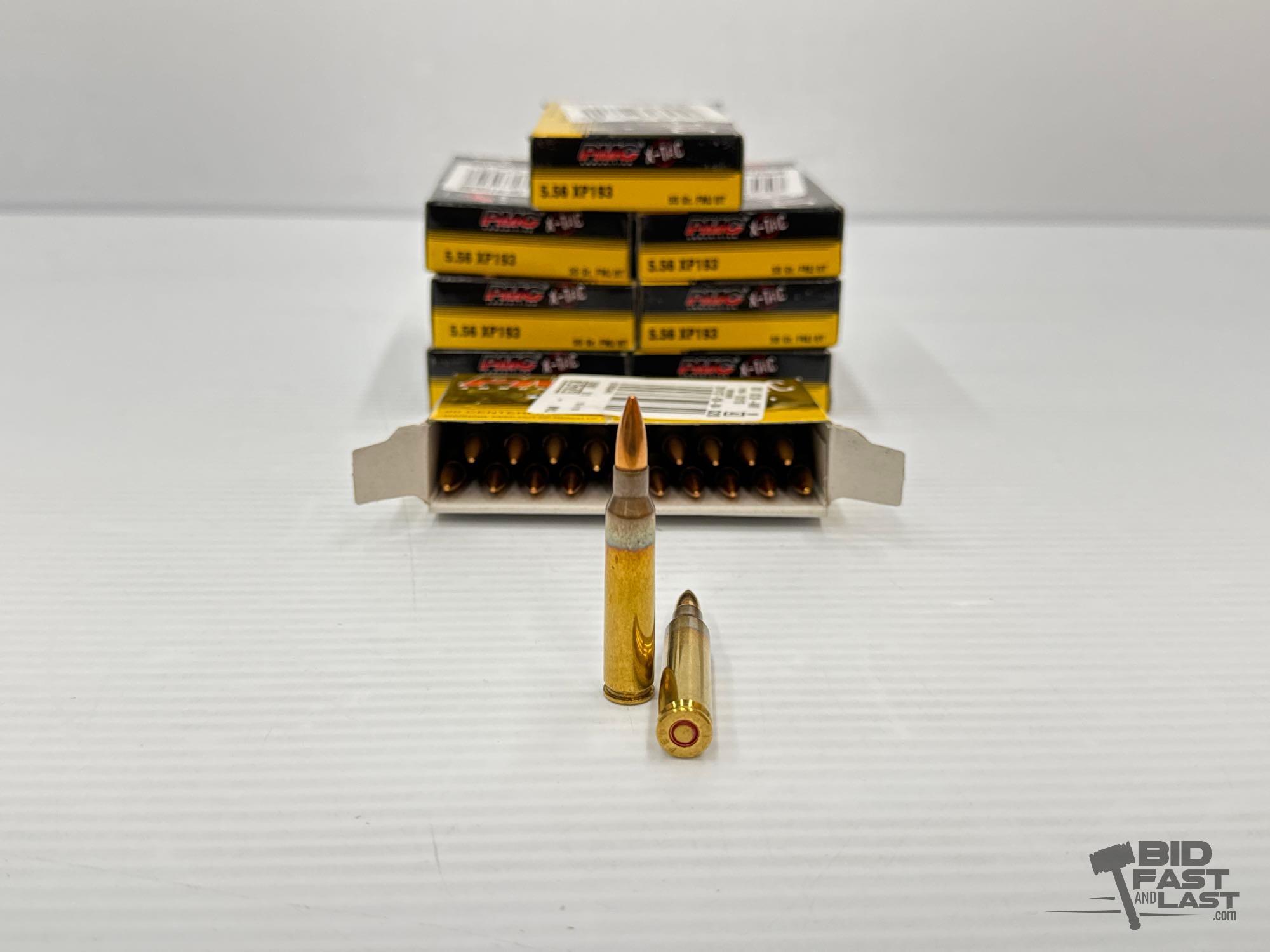 NEW!!! (160) Rounds of PMC 5.56 XP193 Ammo