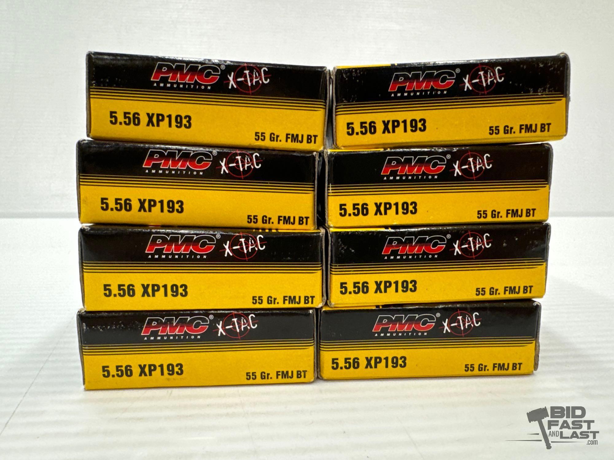 NEW!!! (160) Rounds of PMC 5.56 XP193 Ammo