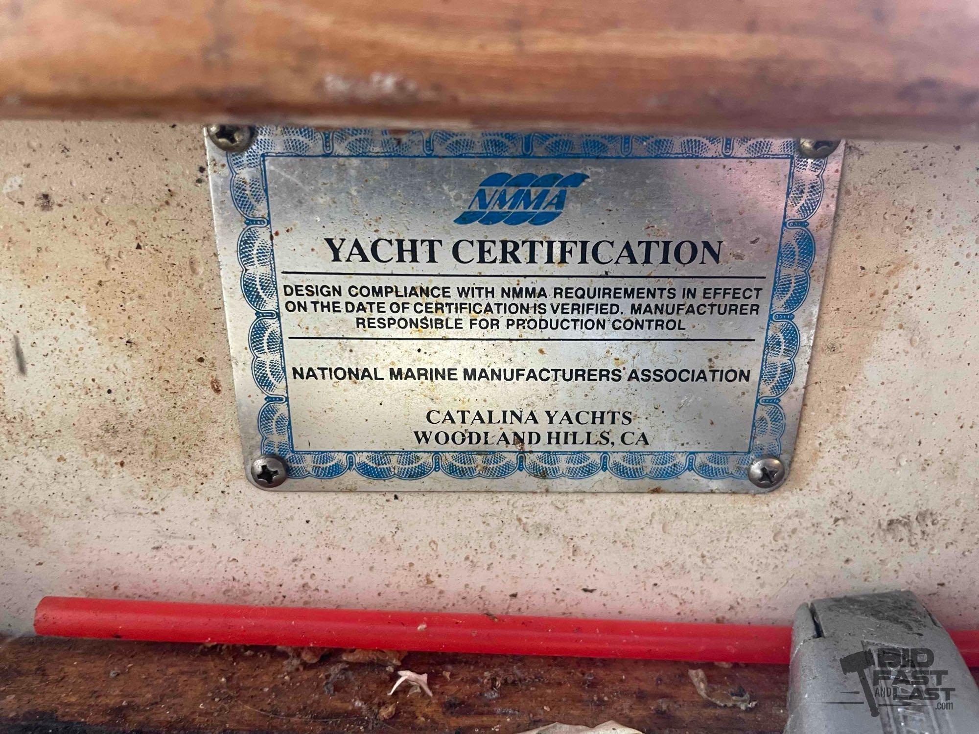 1999 Catalina Yacht C-36