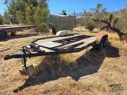 16ft 2 Axle Single Car Trailer