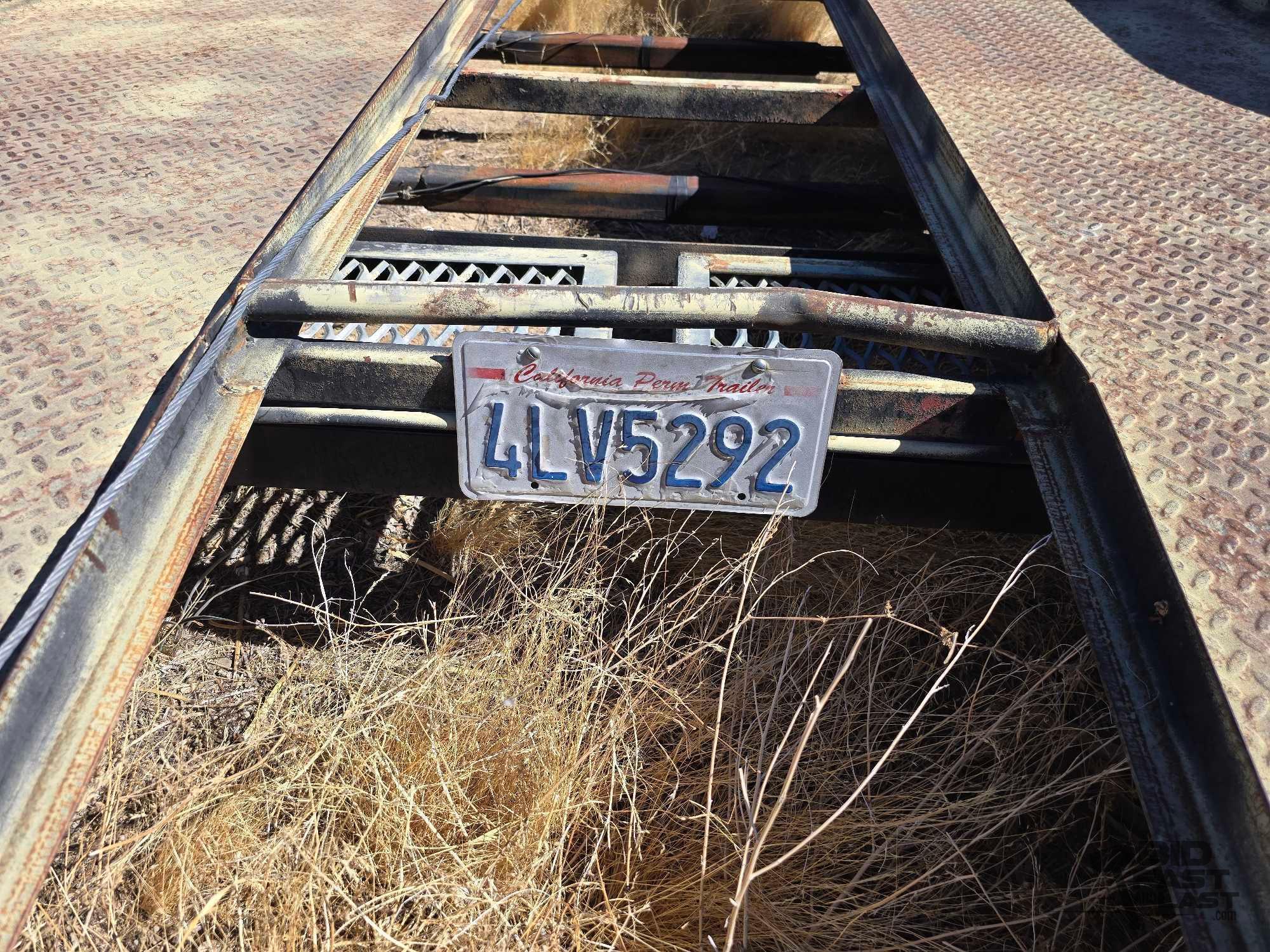 16ft 2 Axle Single Car Trailer