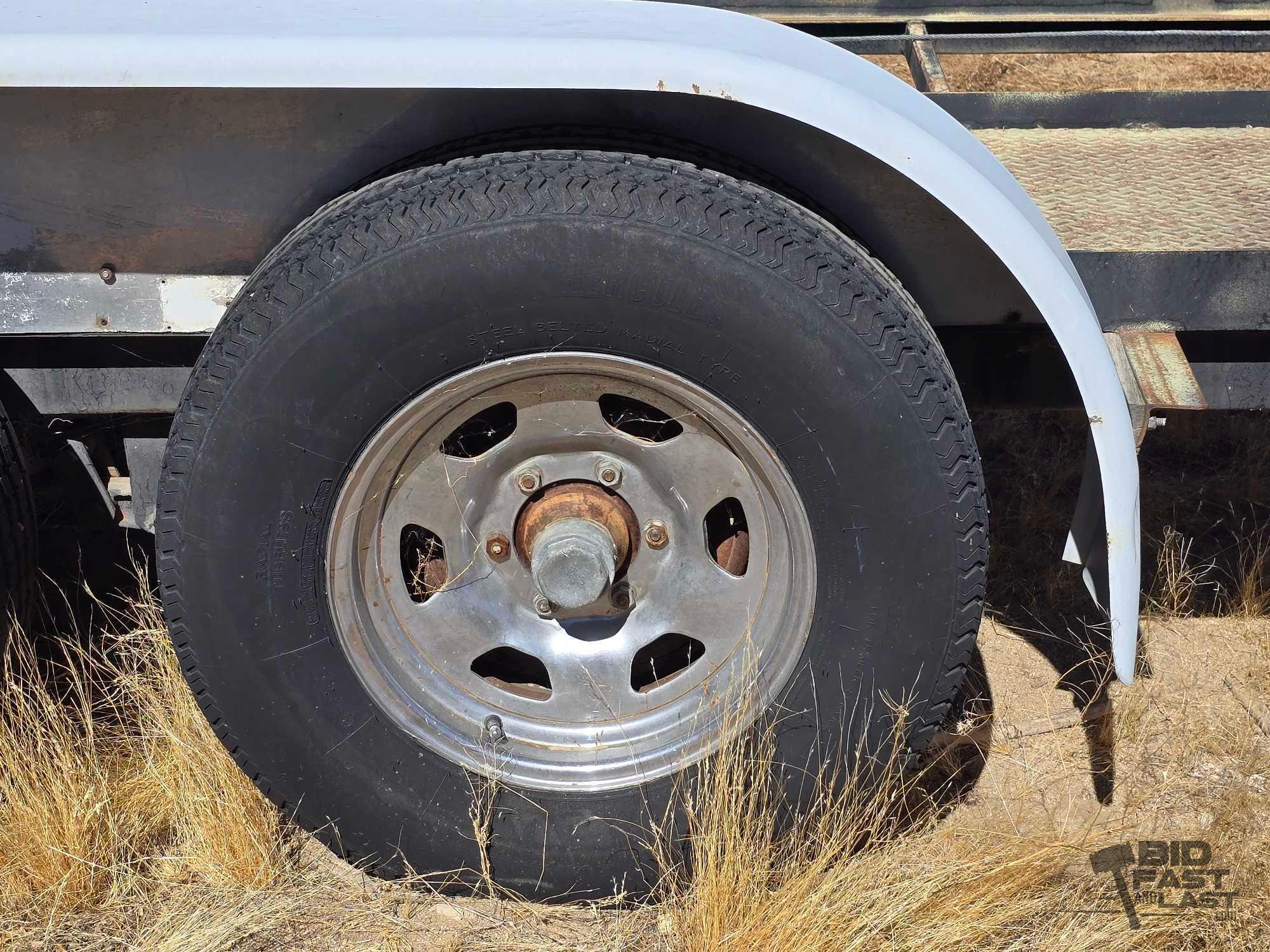 16ft 2 Axle Single Car Trailer