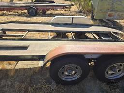 16ft 2 Axle Single Car Trailer
