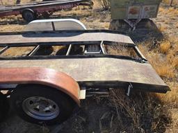 16ft 2 Axle Single Car Trailer