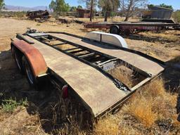 16ft 2 Axle Single Car Trailer
