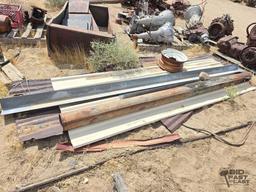 Corrugated Sheet Metal Pipe and Wheel